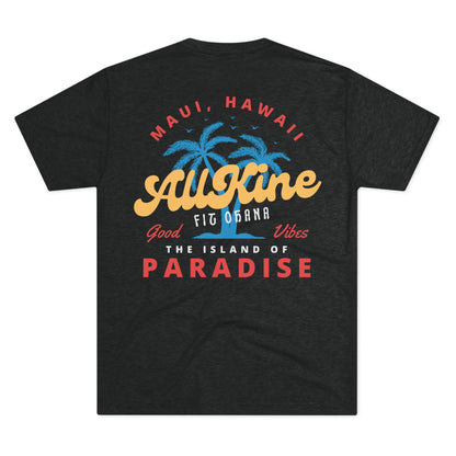 Next Level – Unisex 50/25/25 Tri blend Crew Tee - Paradise- All Kine