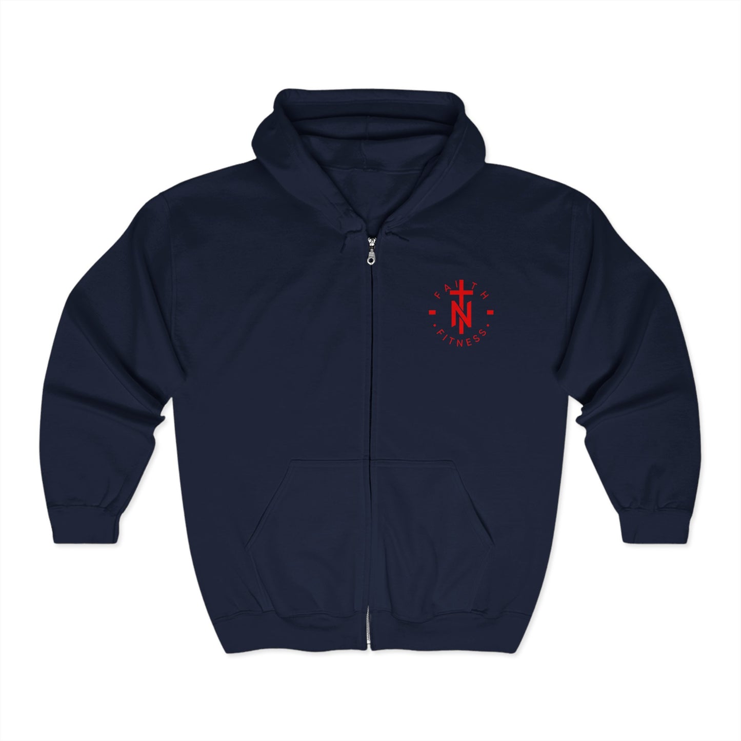Classic Zip-Up Hoodie - Faith N Fit
