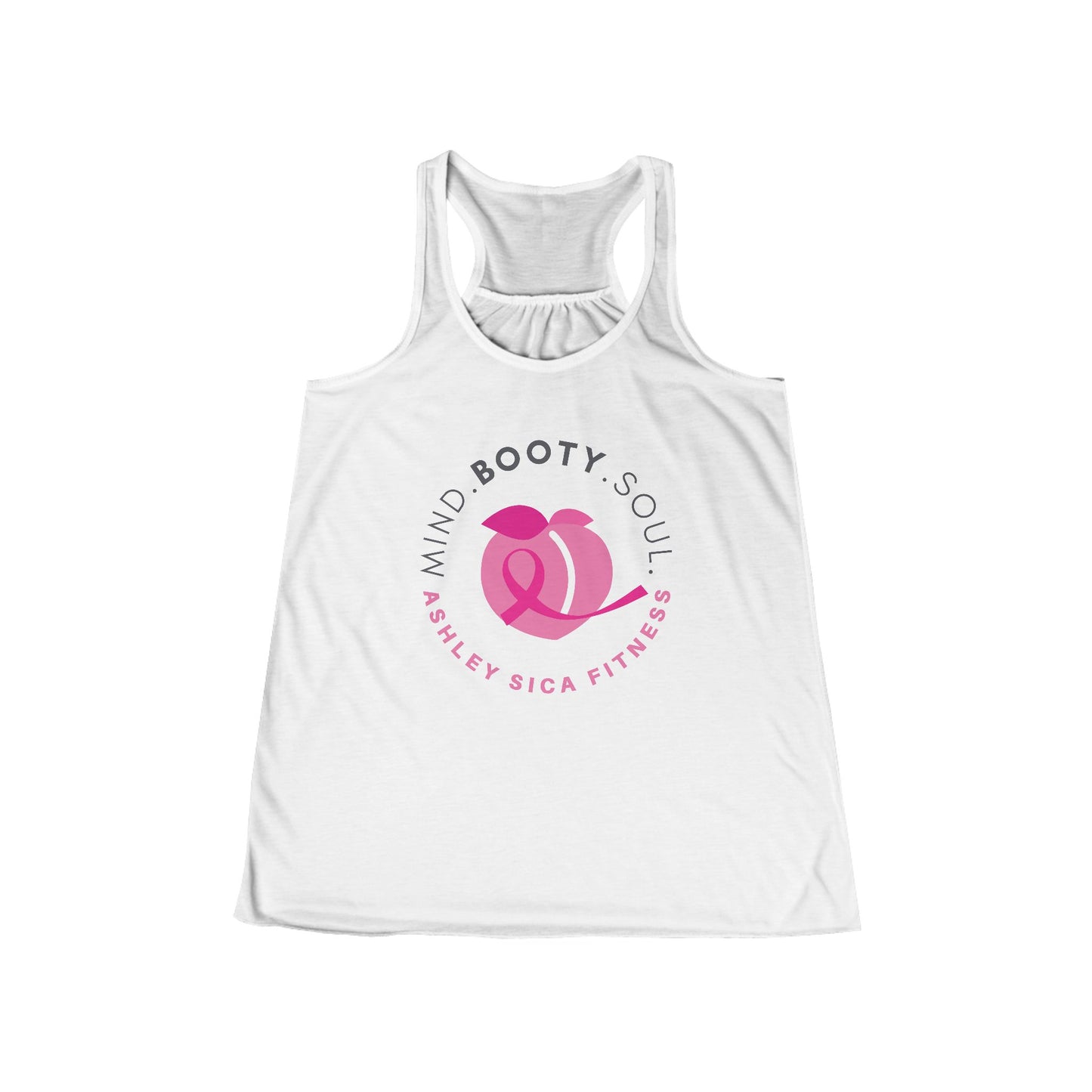 Ladies Flowy Racerback Tank - ASF - Ashley Sica Fitness