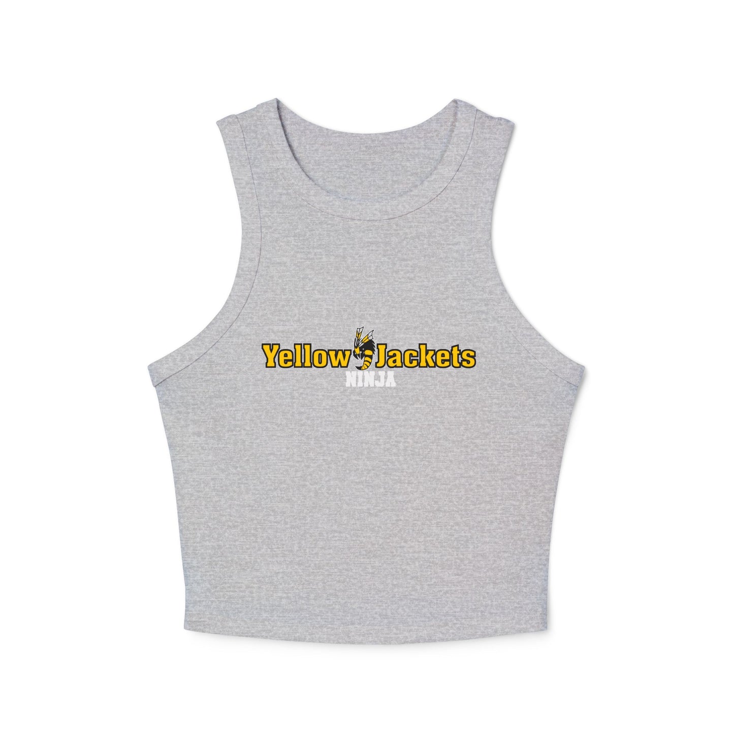 Ladies Ribbed Tank -  Yellow Jackets Ninja