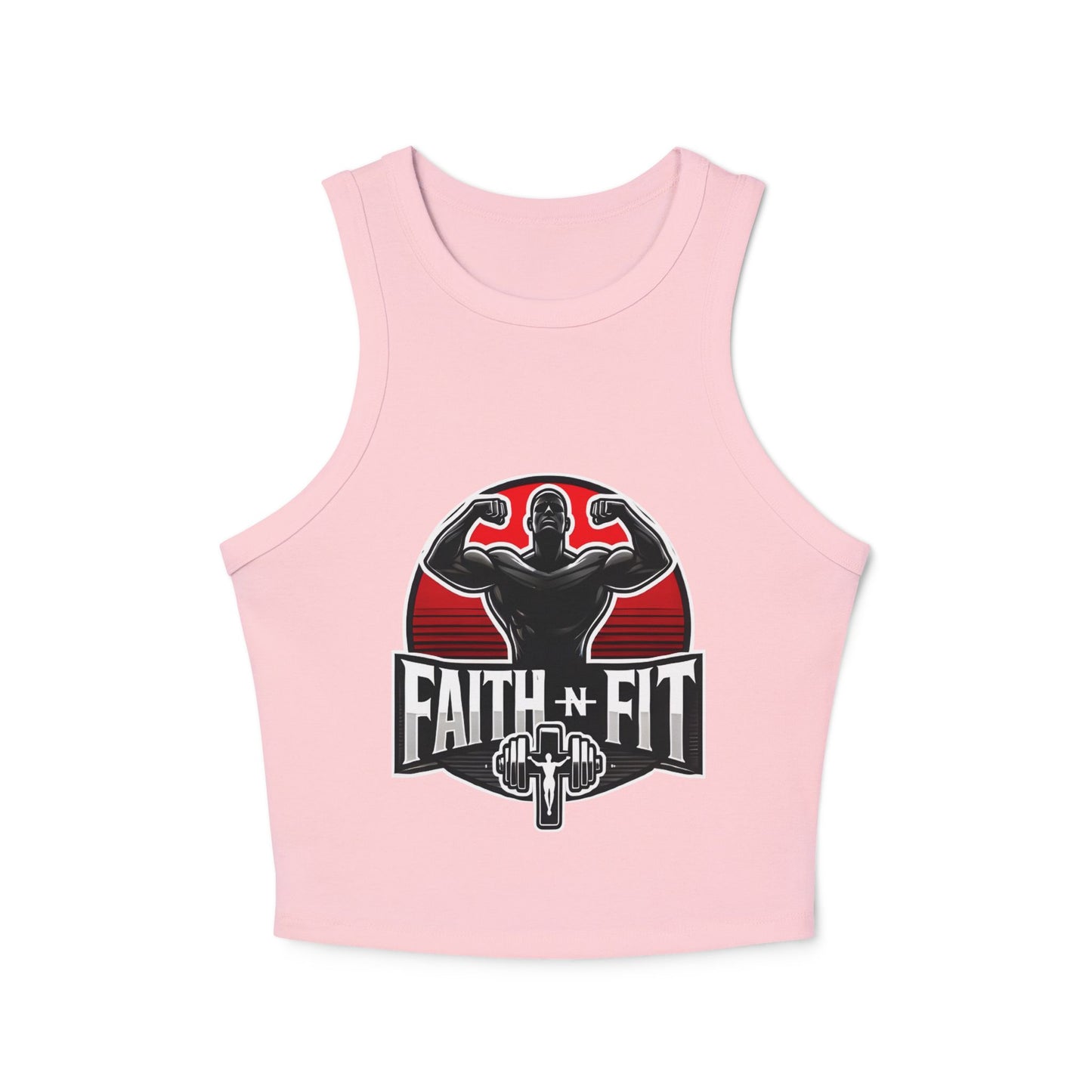 Ladies Ribbed Tank -3rd-Faith N Fit