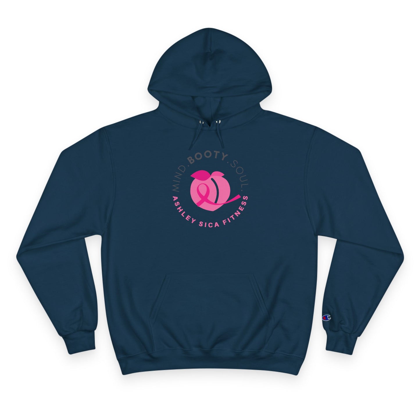 Champion – Unisex 50/50 Hooded Sweatshirt - ASF - Ashley Sica Fitness