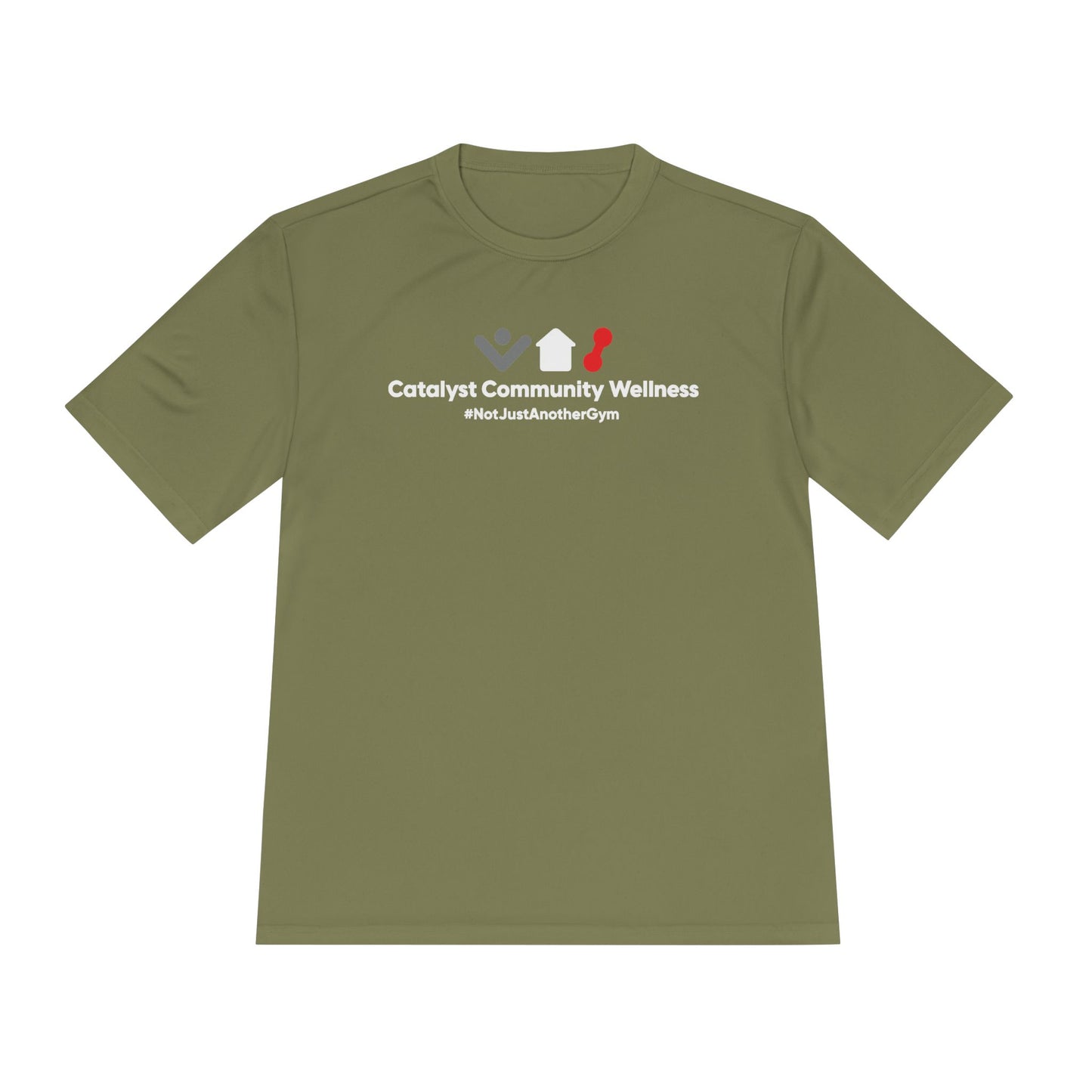 Moisture-Wicking Performance Tee - Notjustanothergym-Catalyst Community Wellness