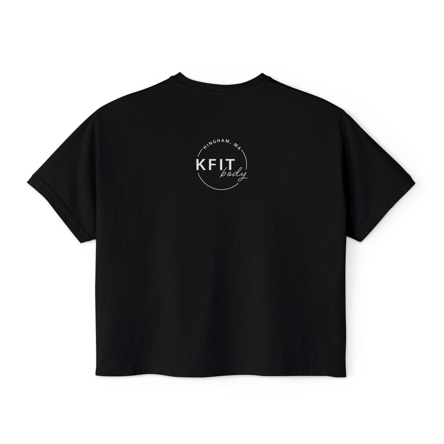 Women’s Oversized Boxy Tee - American -  K Fit Body