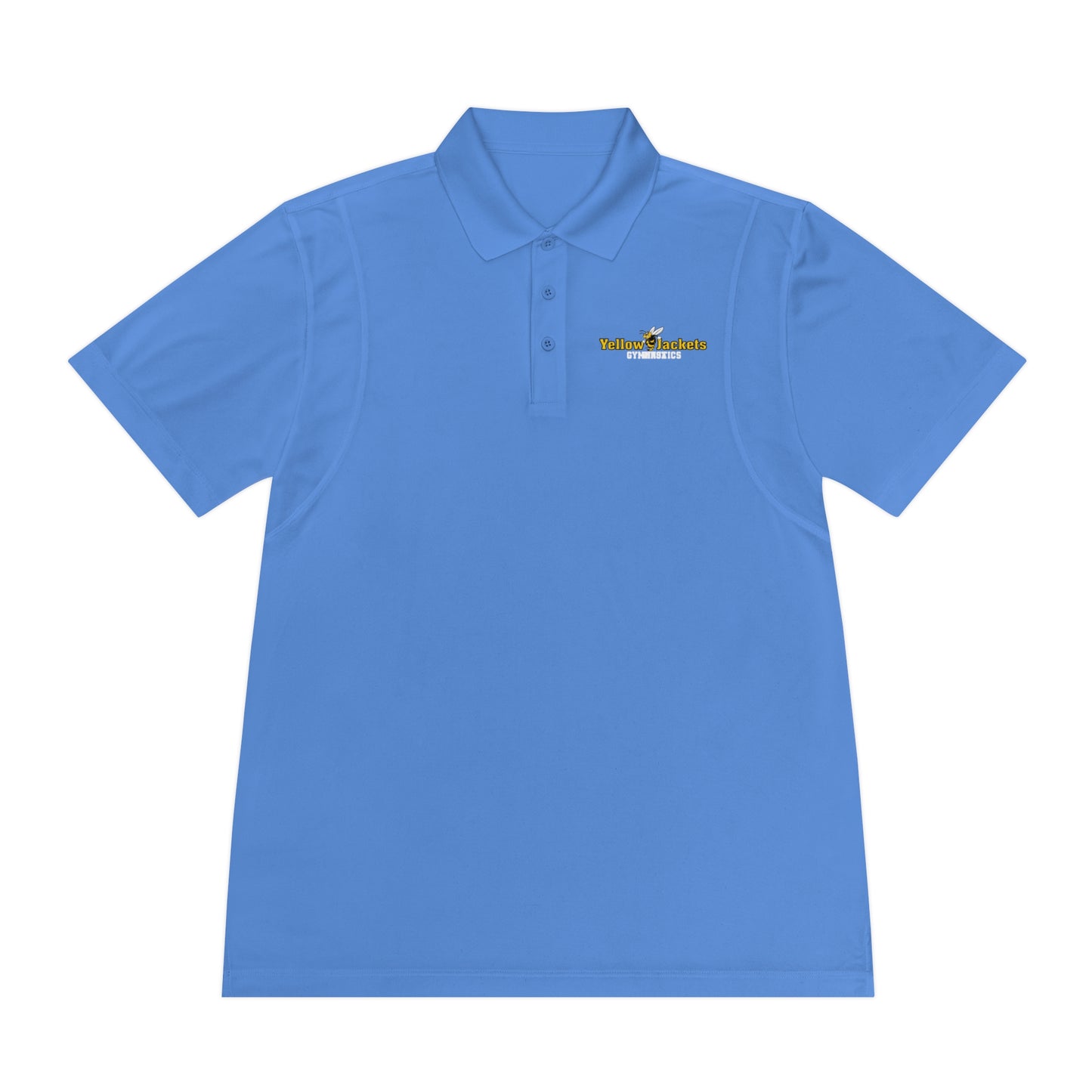 Performance Polo Shirt - Moisture Wicking - Yellow Jackets Gymnastics