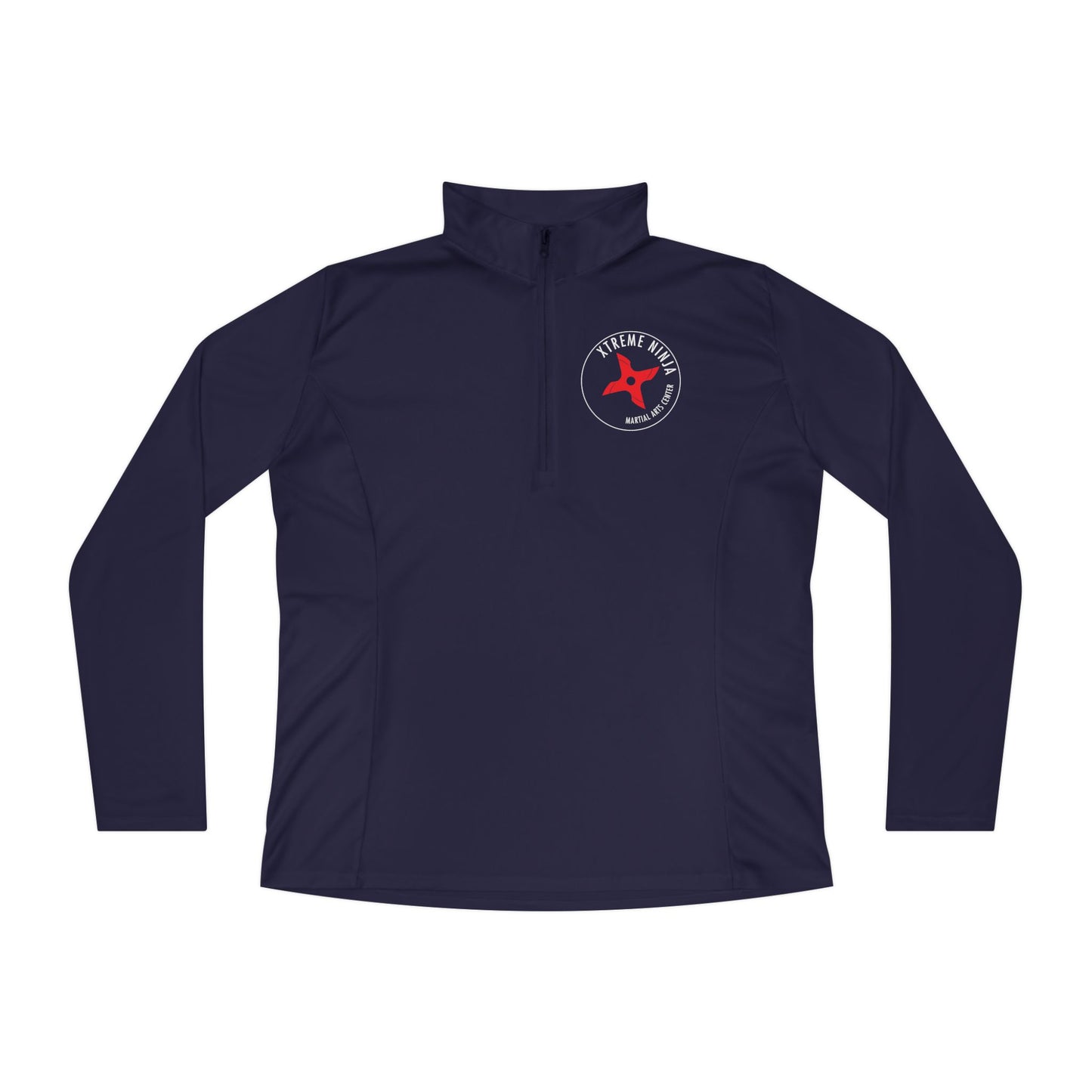 Ladies’ Quarter-Zip Pullover - Xtreme Ninja Martial Arts