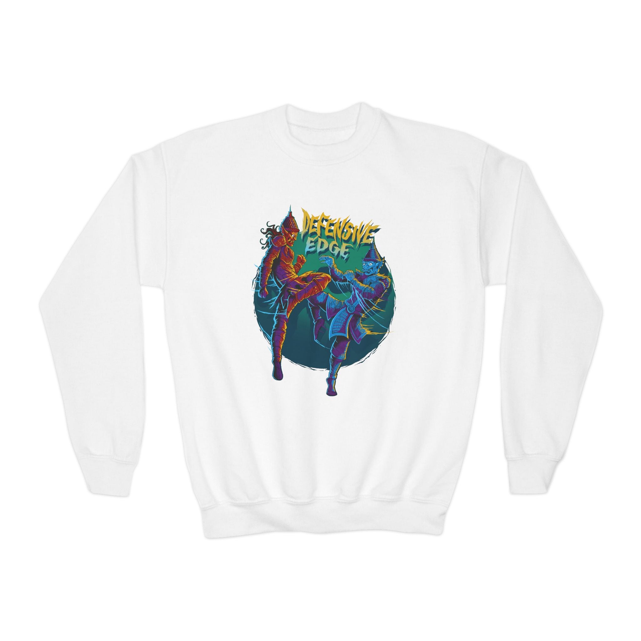 Youth Perfect Soft Crewneck Sweatshirt - DEM- Defensive Edge Martial Arts