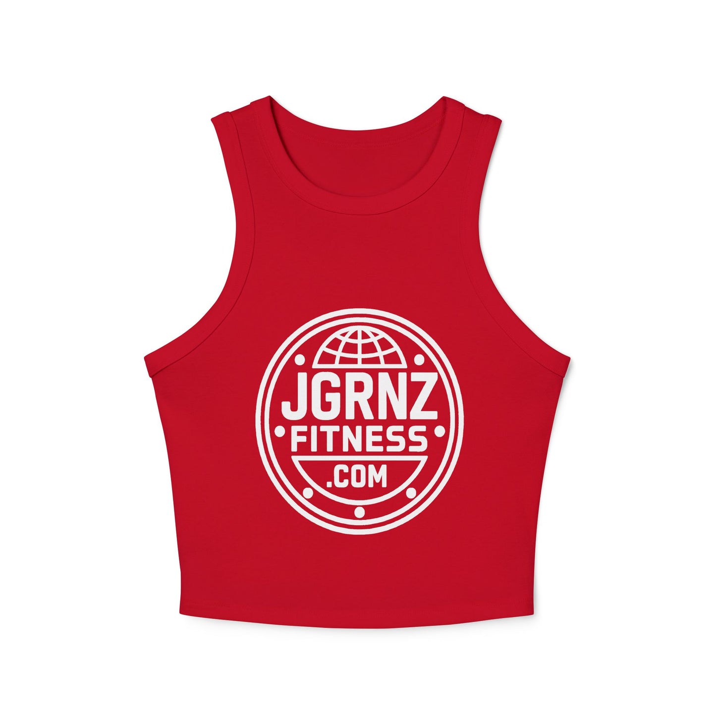 Ladies Ribbed Tank - Plate - JGRNZ FITNESS