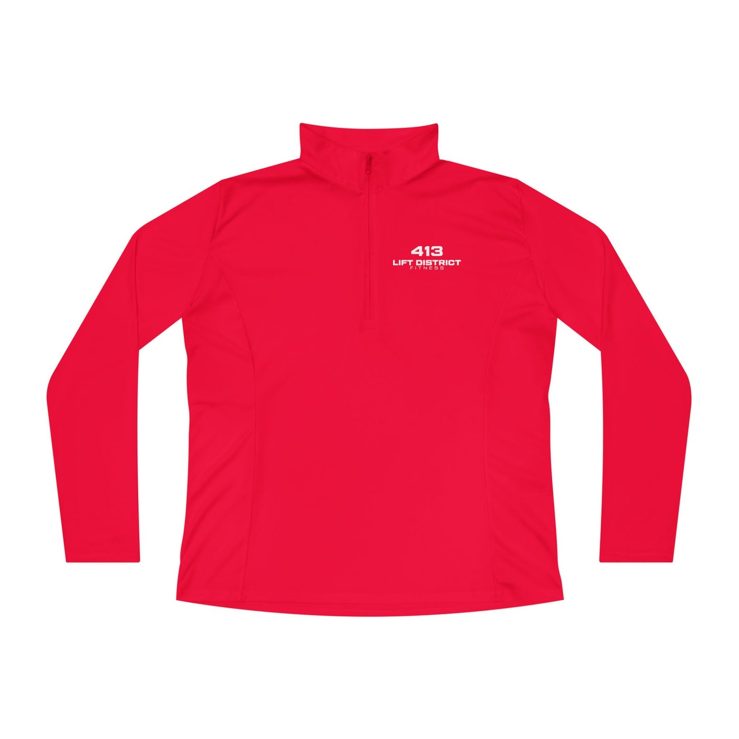 Ladies’ Quarter-Zip Pullover - 413 - Lift District Fitness