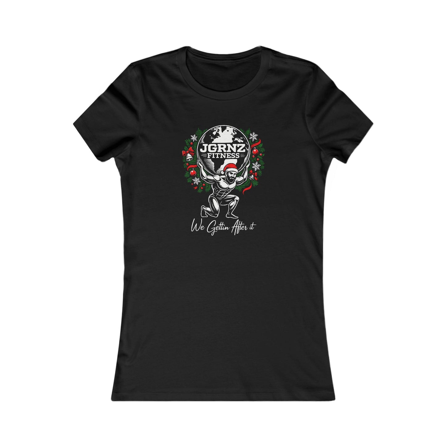 Ladies Tee - Christmas- JGRNZ FITNESS