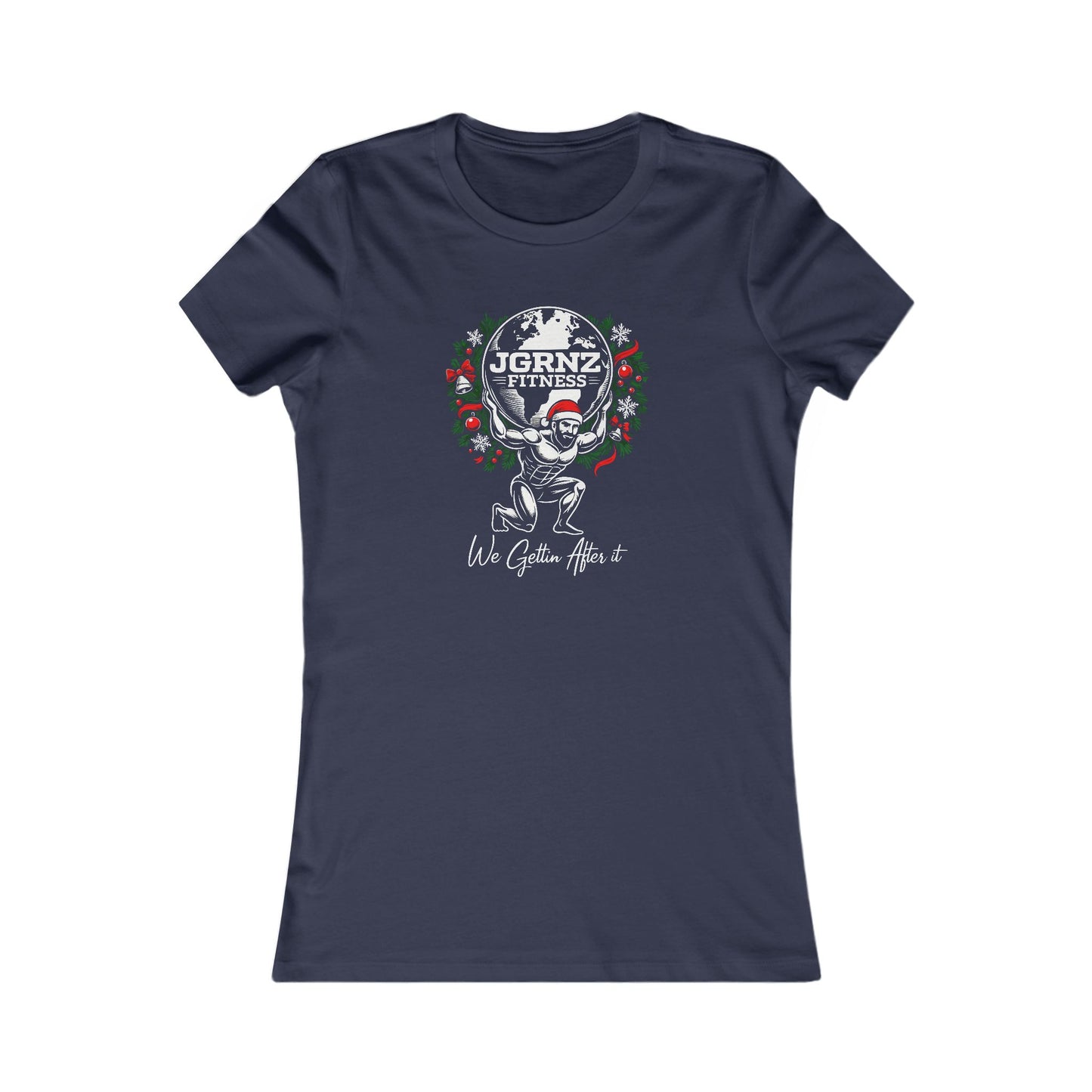 Ladies Tee - Christmas- JGRNZ FITNESS