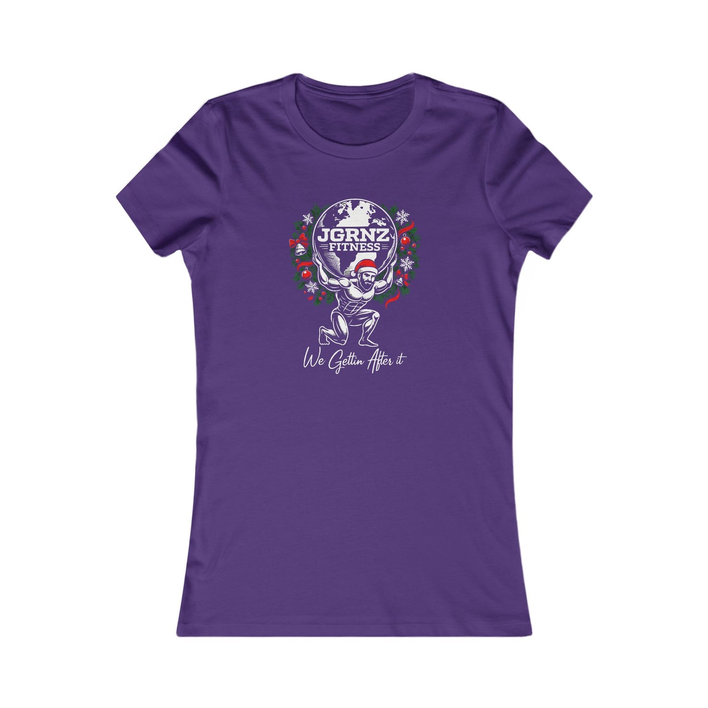 Ladies Tee - Christmas- JGRNZ FITNESS