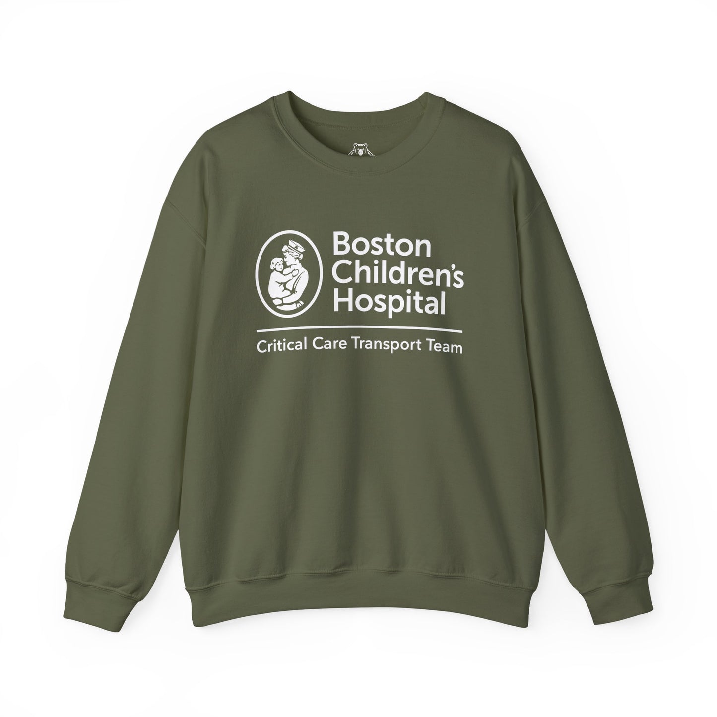 Perfect Soft Crewneck Sweatshirt -BCH - Critical Care Transport Team