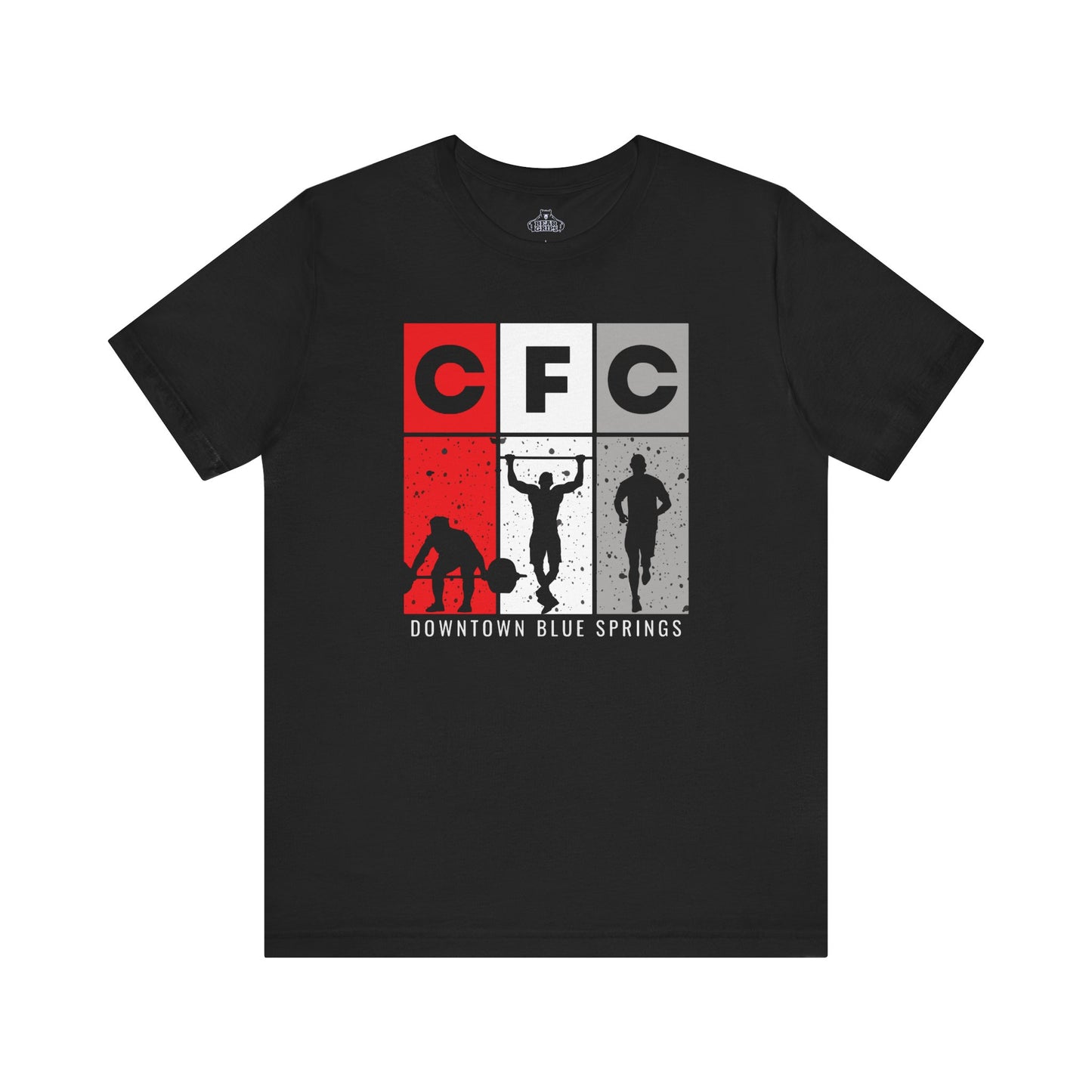 Men's Airlume Cotton Athletic Tee - CF Cerberus