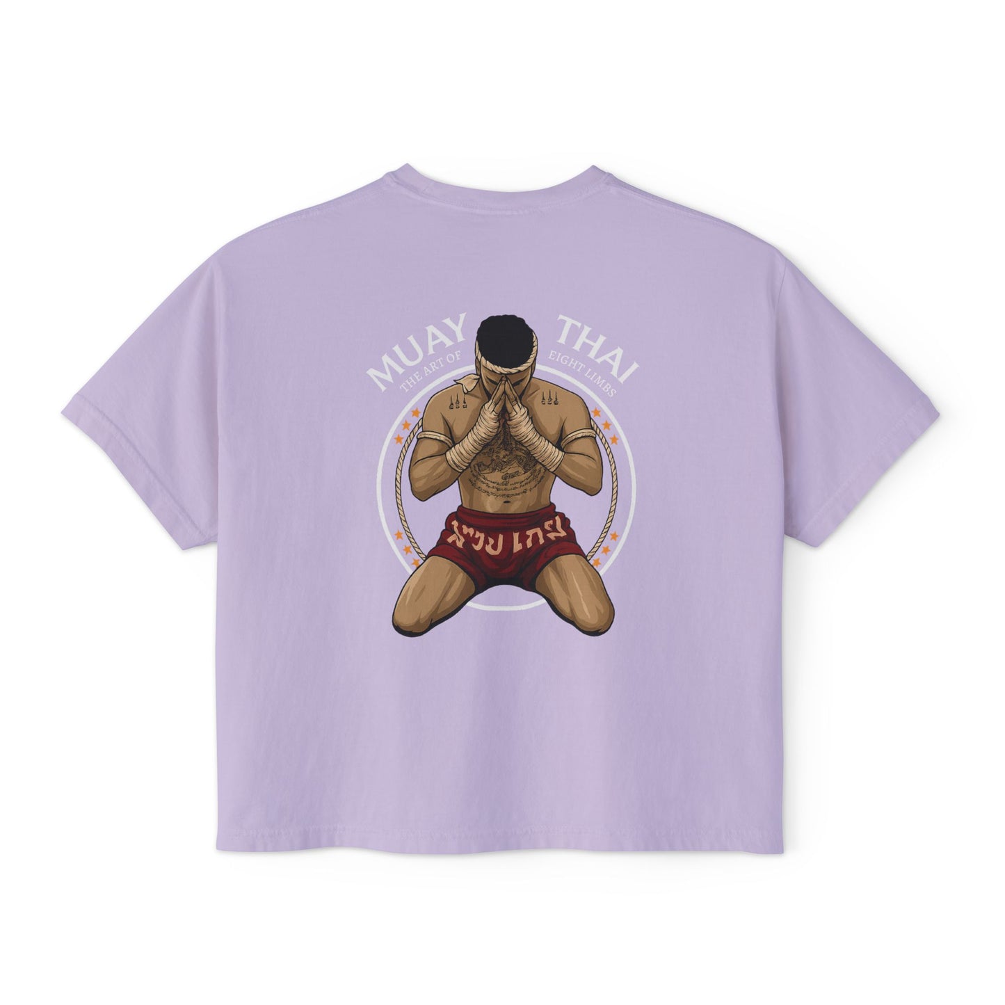 Women’s Oversized Boxy Tee - 8 limbs - DS Muay Thai Squad