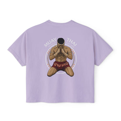 Women’s Oversized Boxy Tee - 8 limbs - DS Muay Thai Squad