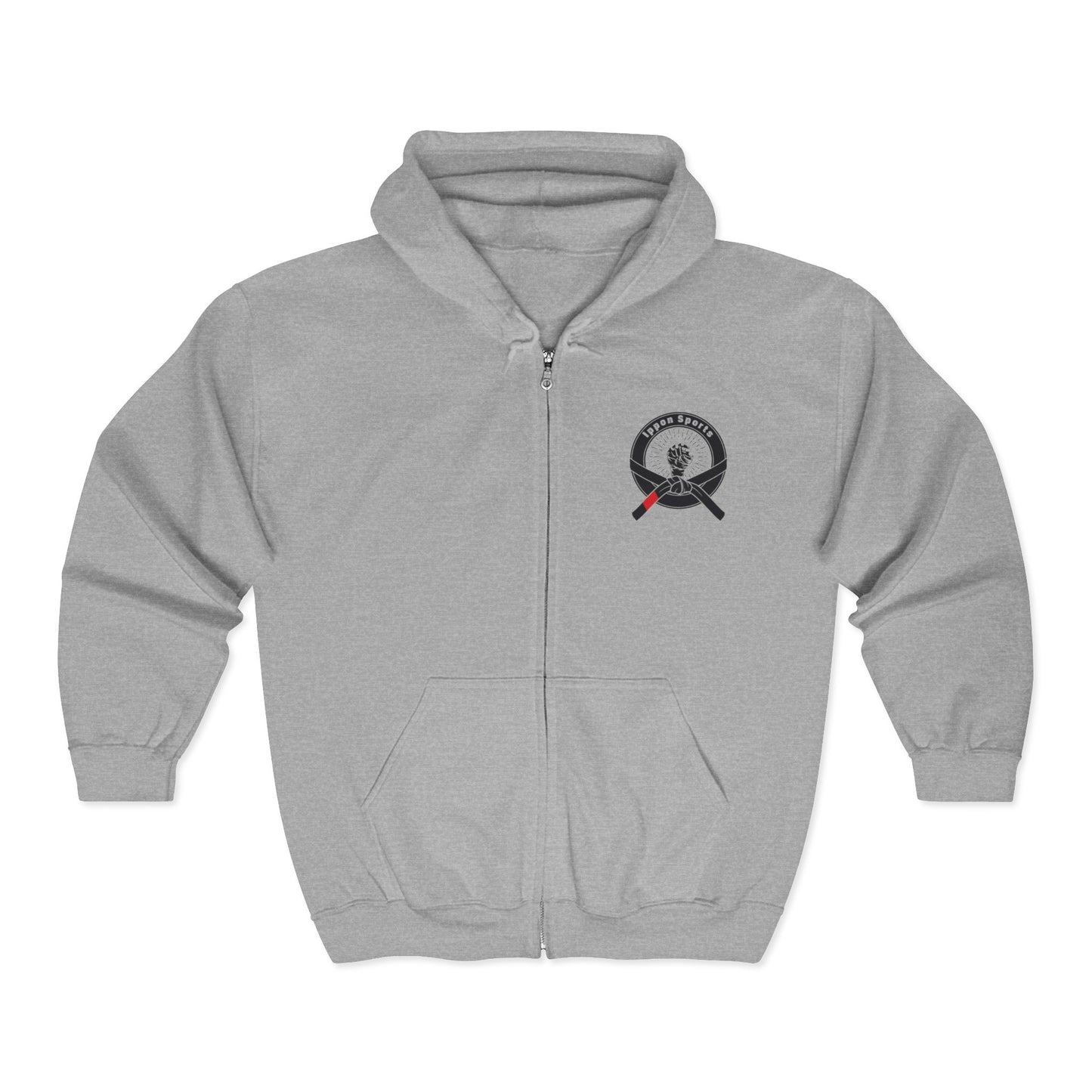 Classic Zip-Up Hoodie -IPPON Sports -  Defensive Edge