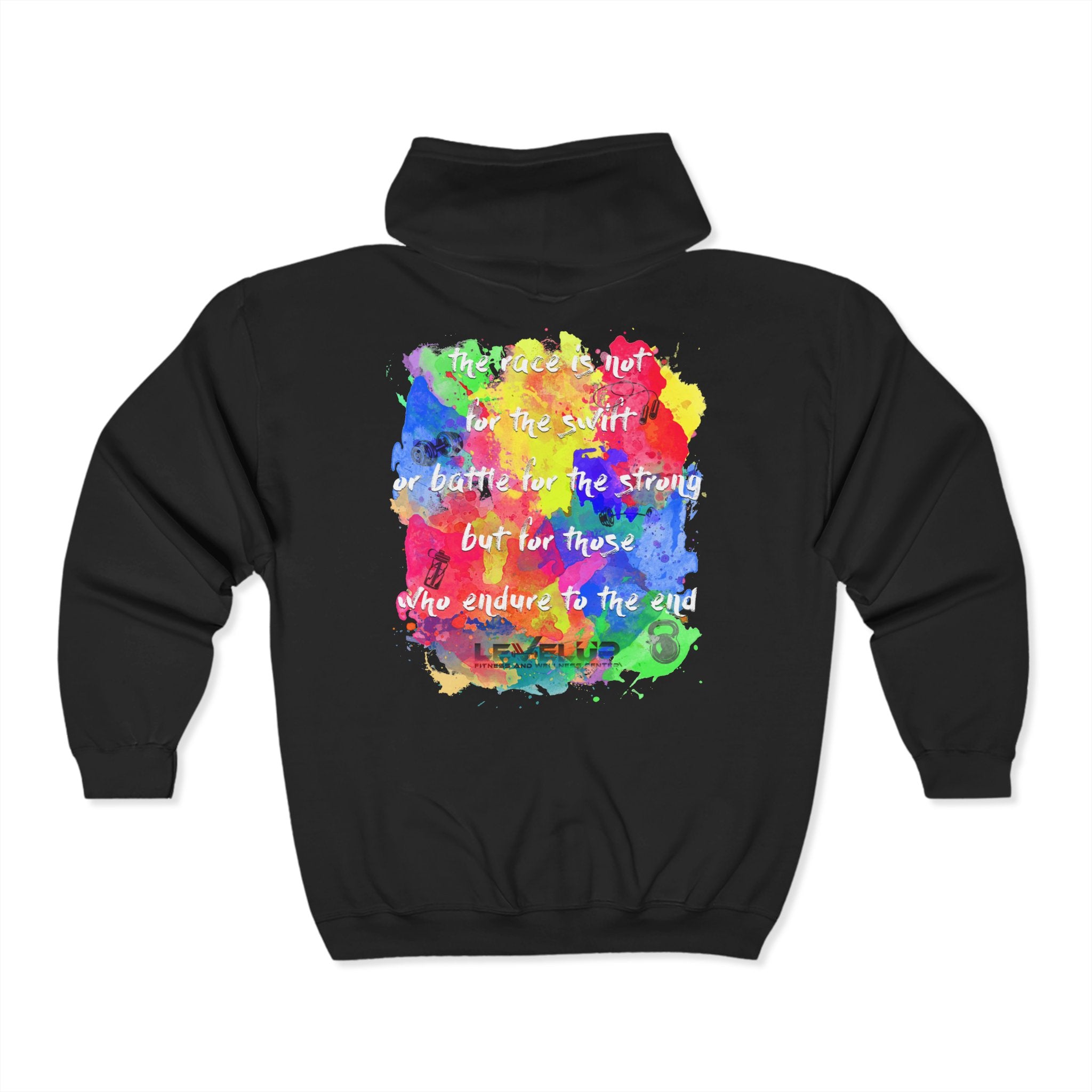Classic Zip-Up Hoodie - Viva - Level Up Fitness