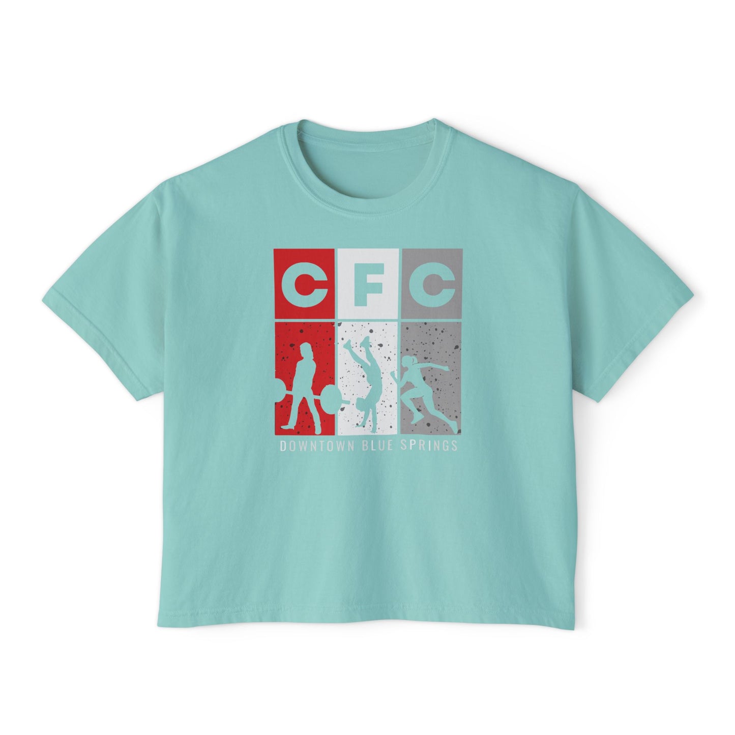Women’s Oversized Boxy Tee - CF Cerberus