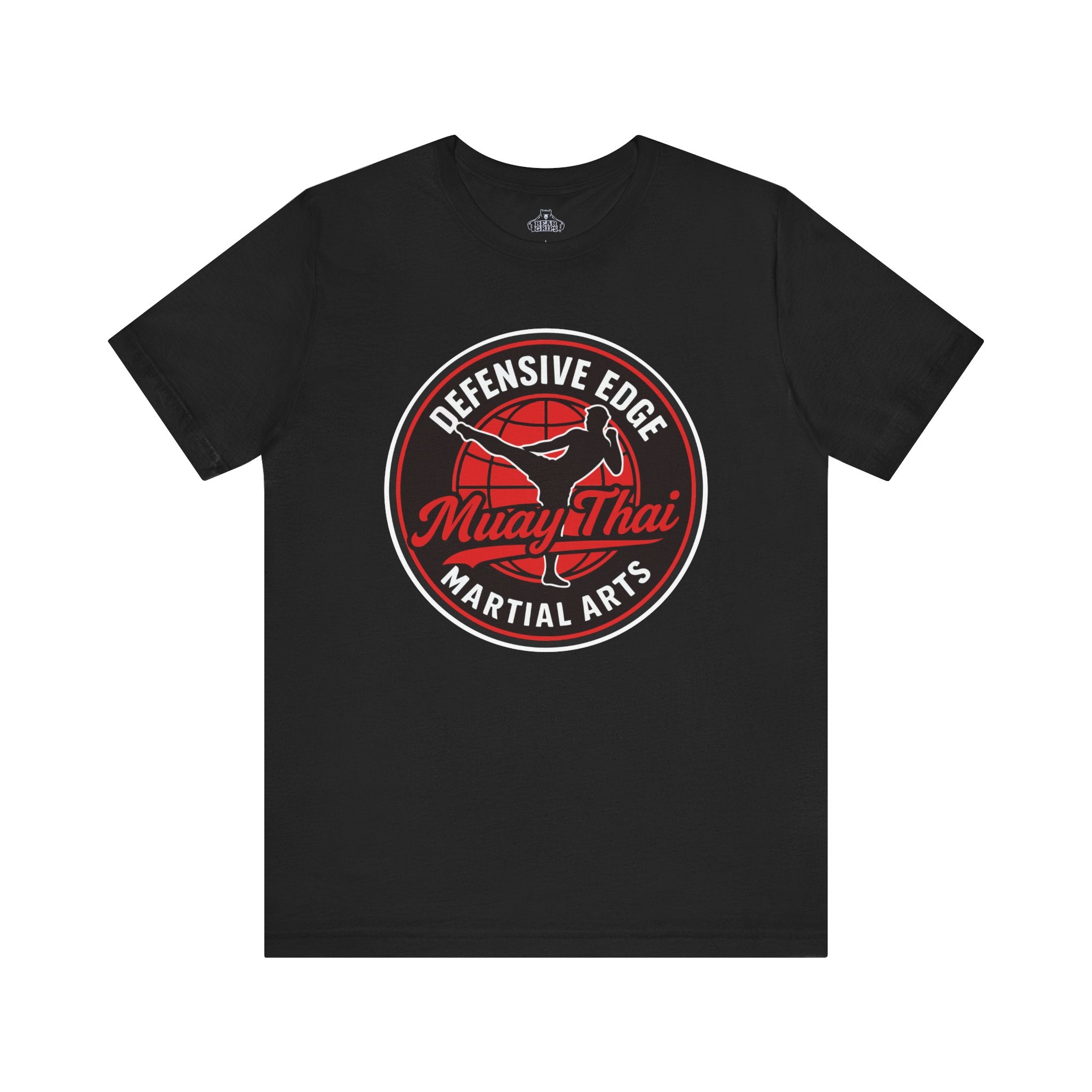 Airlume Cotton Athletic Tee - Muay Thai - Defensive Edge
