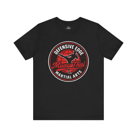 Airlume Cotton Athletic Tee - Muay Thai - Defensive Edge