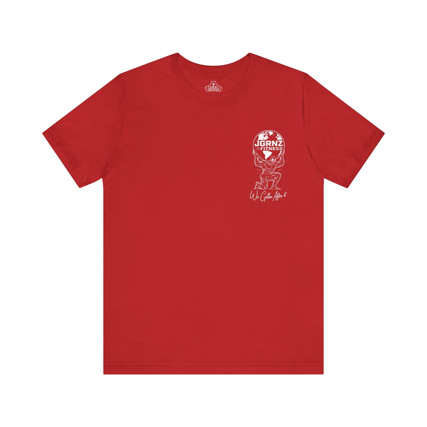 Airlume Cotton Athletic Tee - FB -  JGRNZ FITNESS