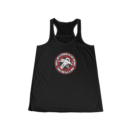 Ladies Flowy Racerback Tank - Tokyo Joes