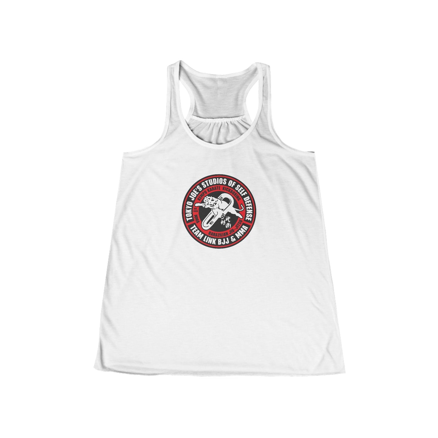 Ladies Flowy Racerback Tank - Tokyo Joes