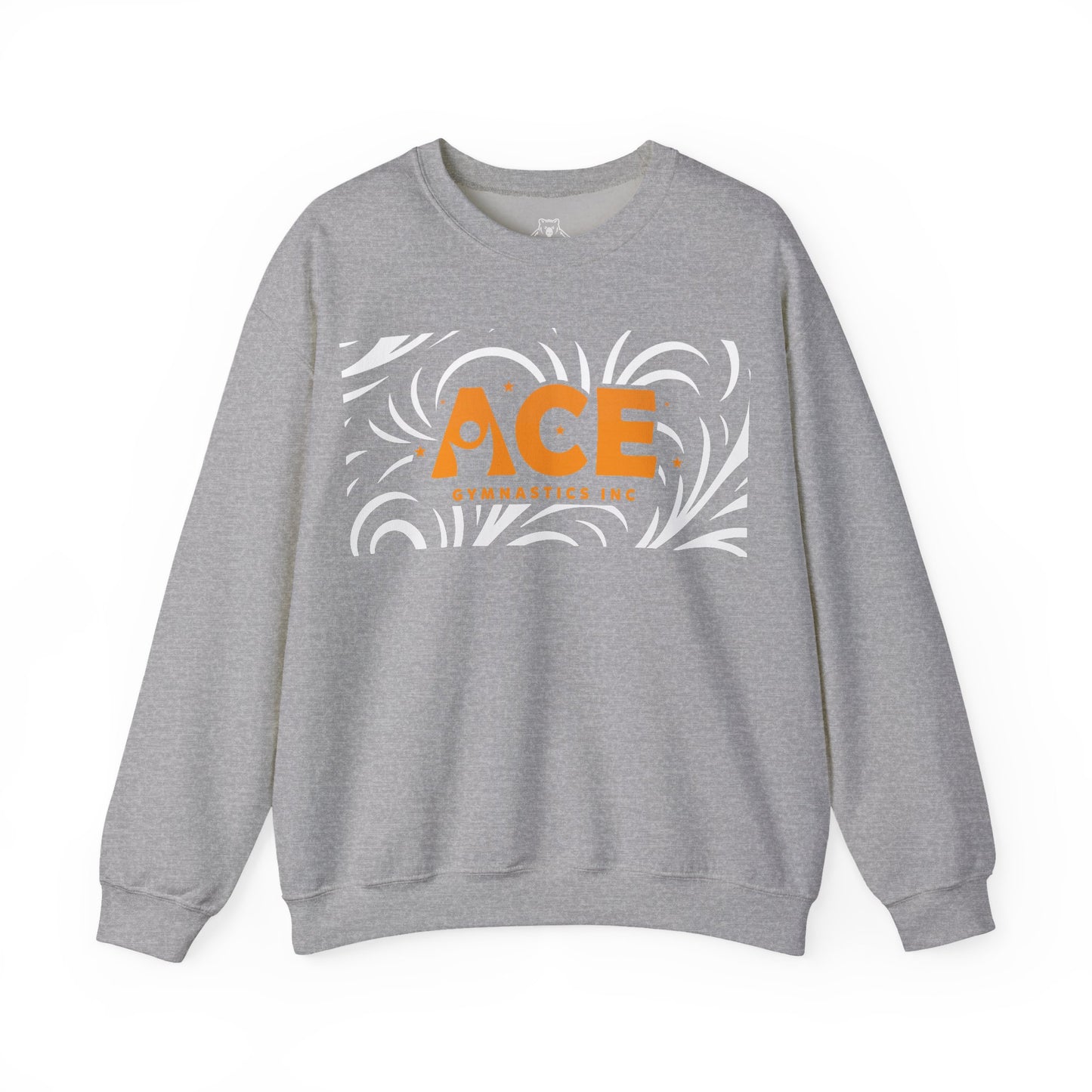 Perfect Soft Crewneck Sweatshirt - Pattern - Classic Fit - Ace Gymnastics