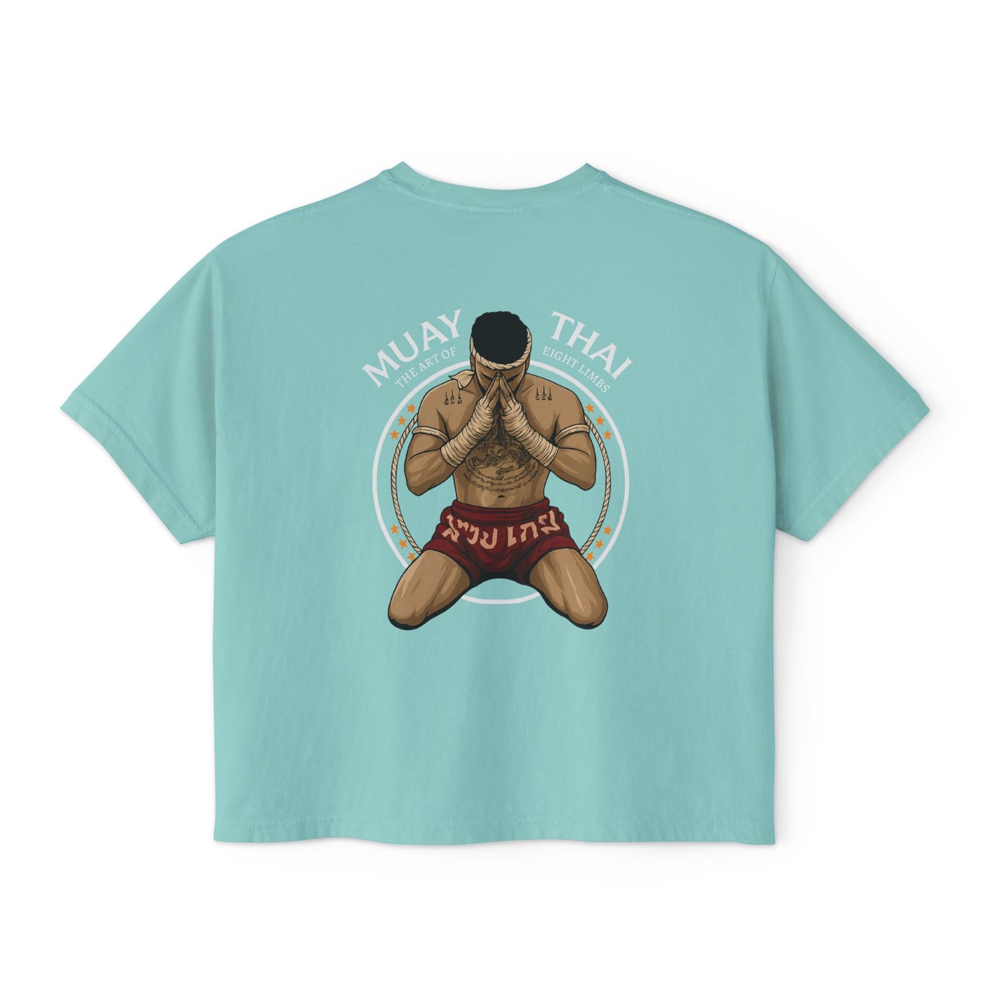 Women’s Oversized Boxy Tee - 8 limbs - DS Muay Thai Squad