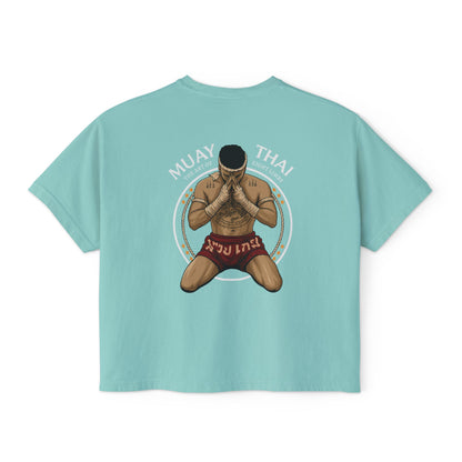 Women’s Oversized Boxy Tee - 8 limbs - DS Muay Thai Squad