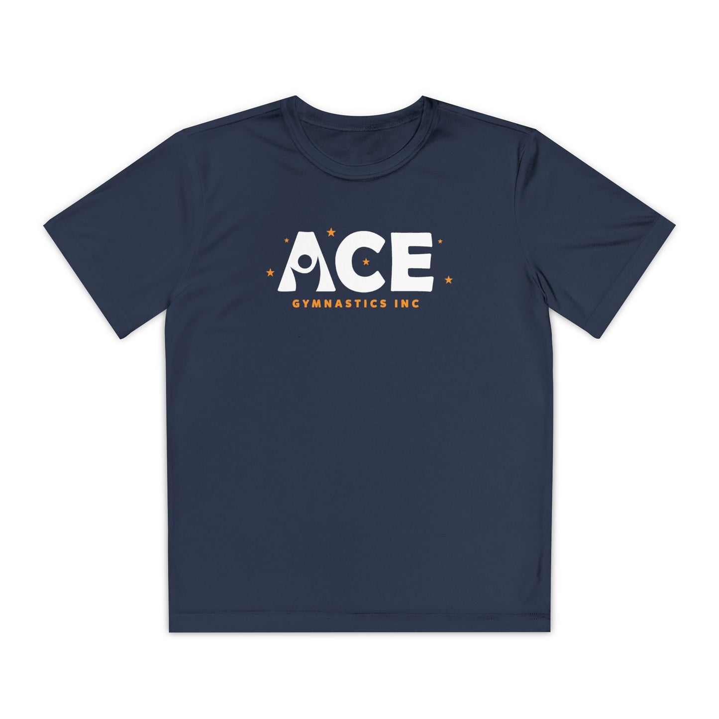 Youth Moisture-Wicking Performance Tee - Ace Gymnastics