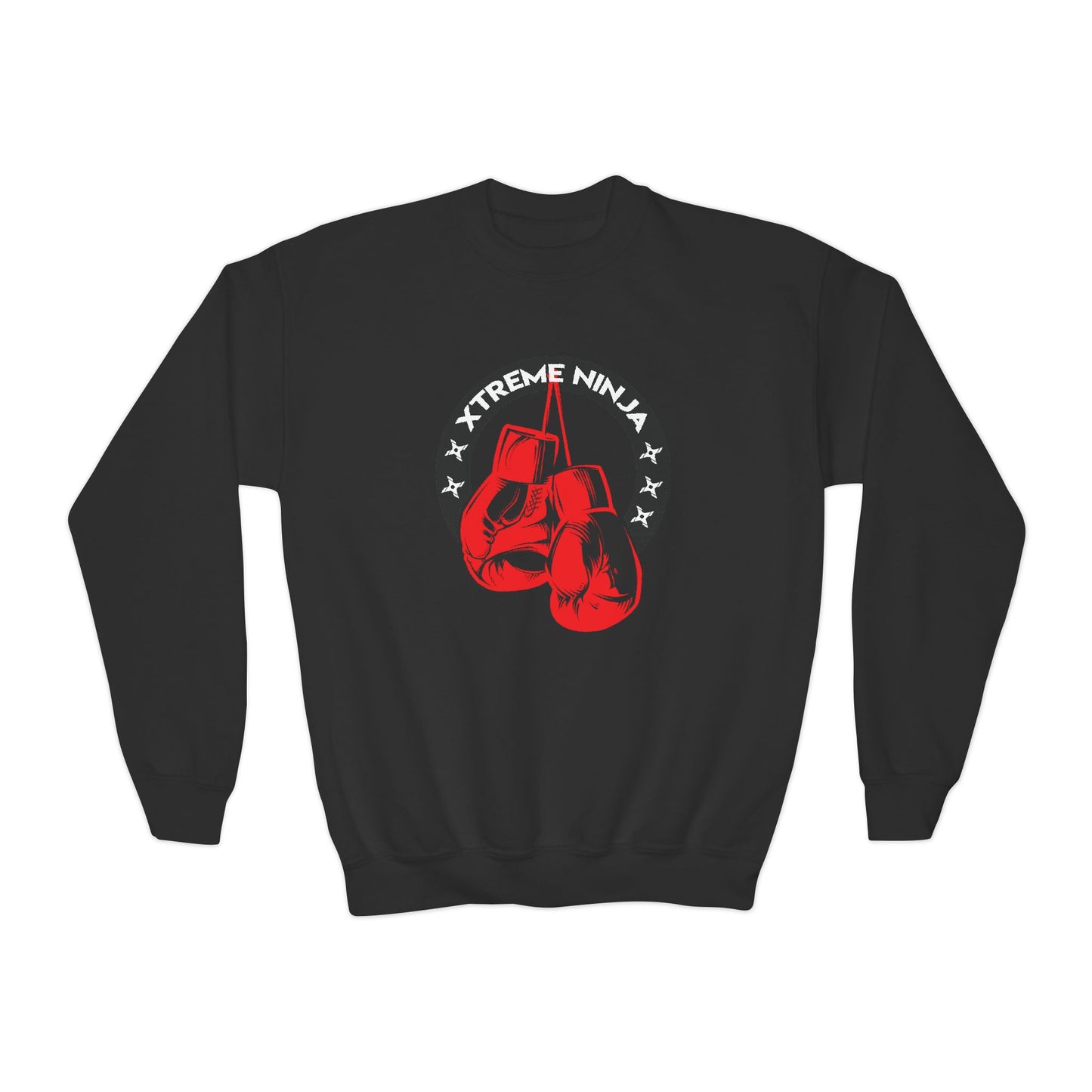 Youth Perfect Soft Crewneck Sweatshirt - Xtreme Ninja Boxing