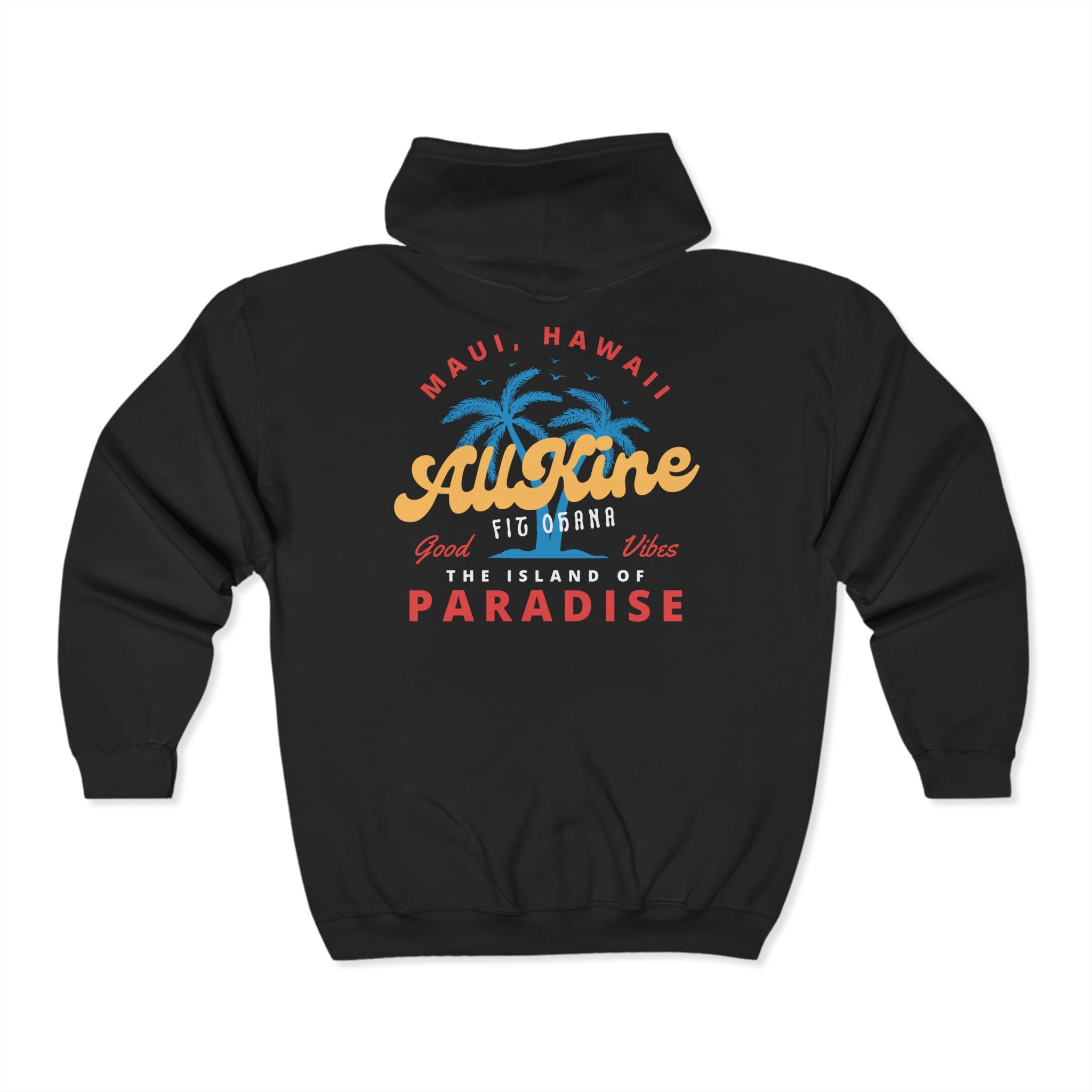 Classic Zip-Up Hoodie - Paradise - All Kine