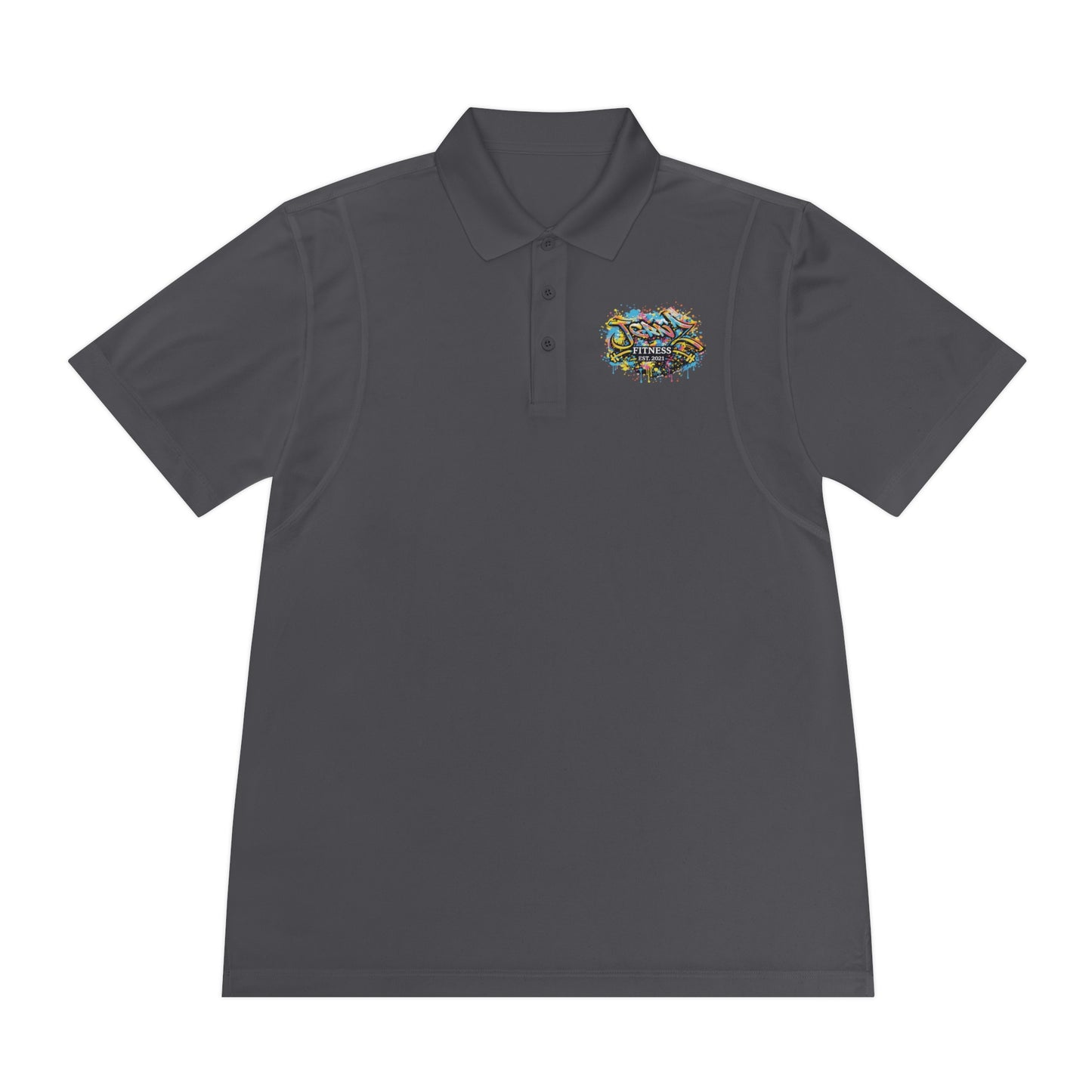Performance Polo Shirt - Moisture Wicking - EST 2021 - JGRNZ Fitness