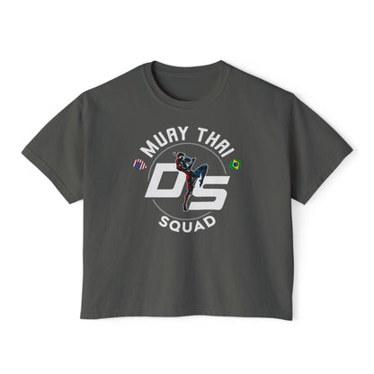 Women’s Oversized Boxy Tee - 8 limbs - DS Muay Thai Squad