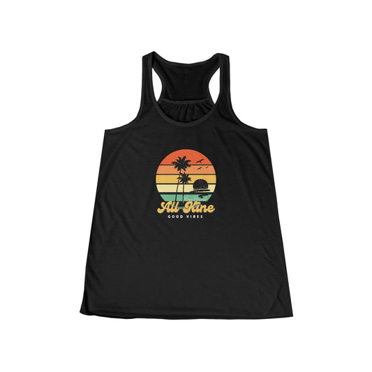 Ladies Flowy Racerback Tank - All Kine