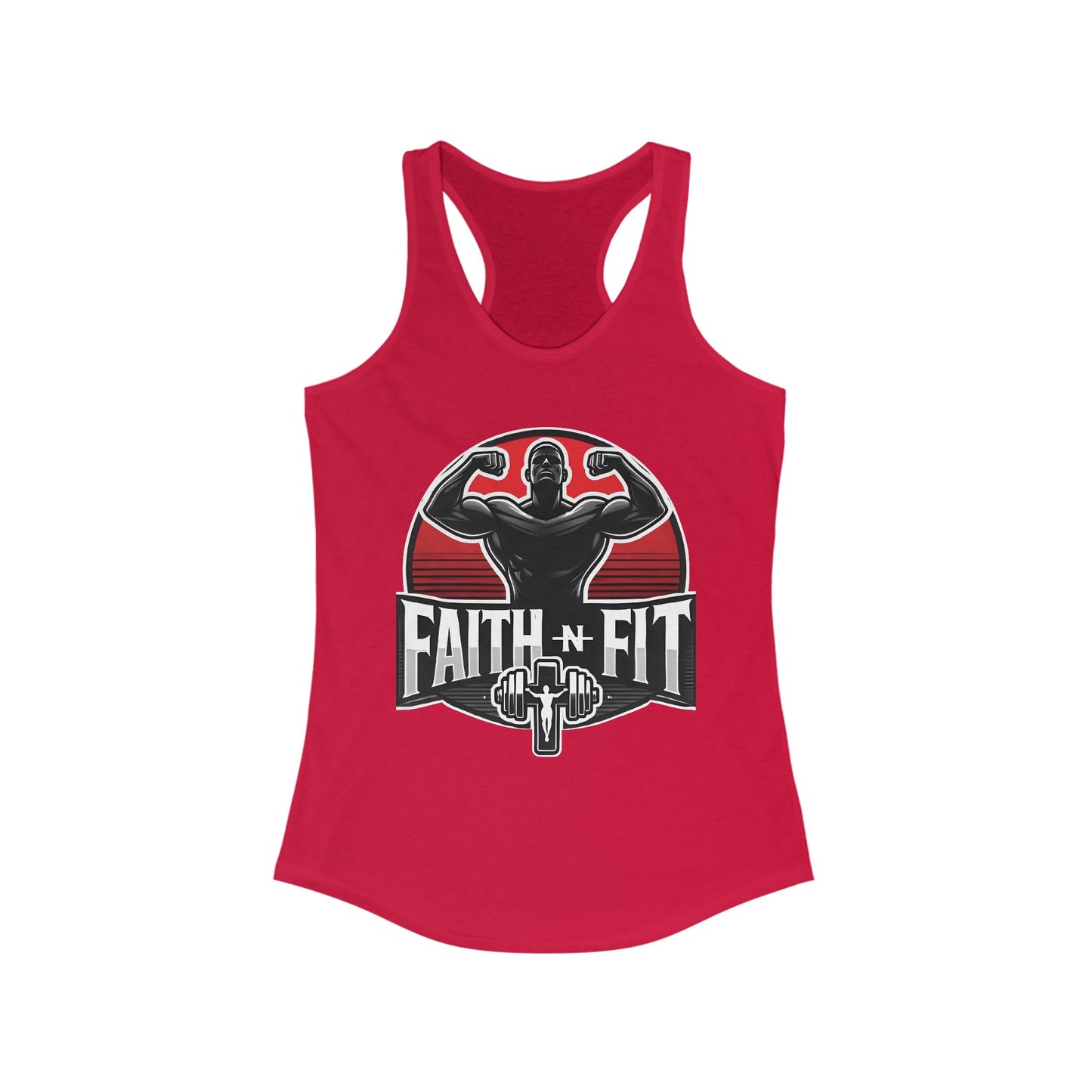 Ladies Racerback Tank - 3rd-Faith N Fit