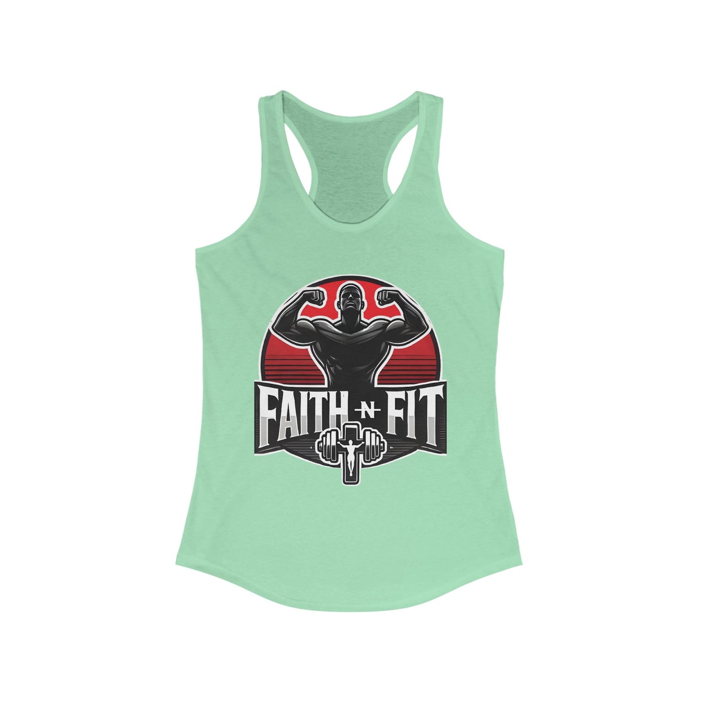 Ladies Racerback Tank - 3rd-Faith N Fit