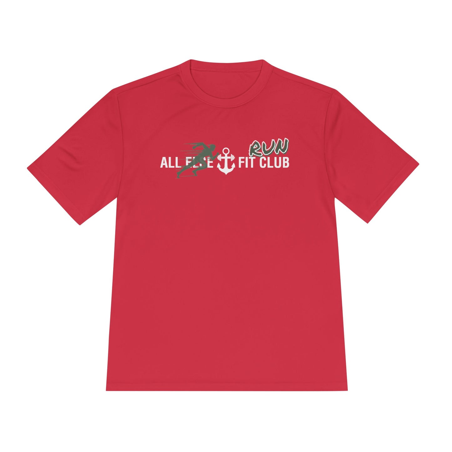Moisture-Wicking Performance Tee - AEFC : Run Club -All Else Fit Club