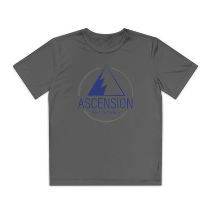 Youth Moisture-Wicking Performance Tee - ASCENSION SELF DEFENSE - Defensive Edge Martial Arts