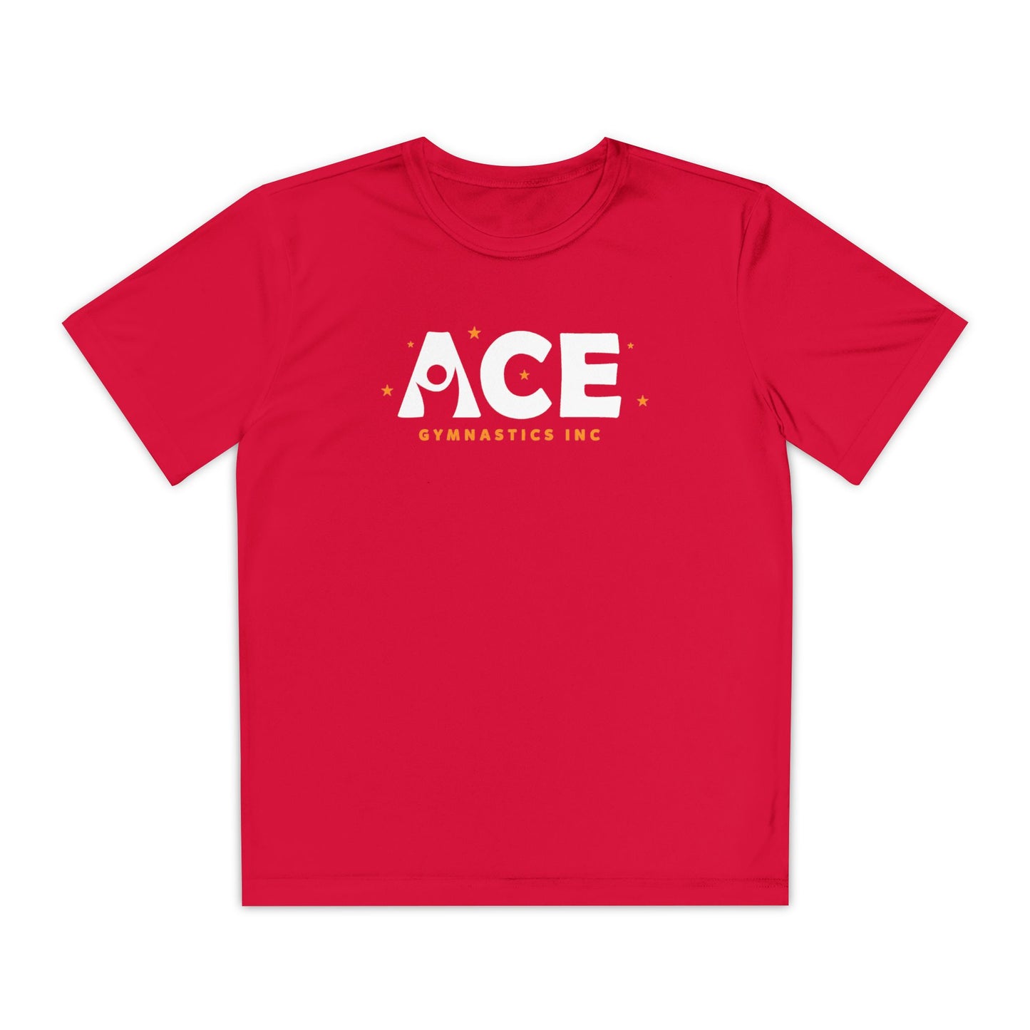 Youth Moisture-Wicking Performance Tee - Ace Gymnastics