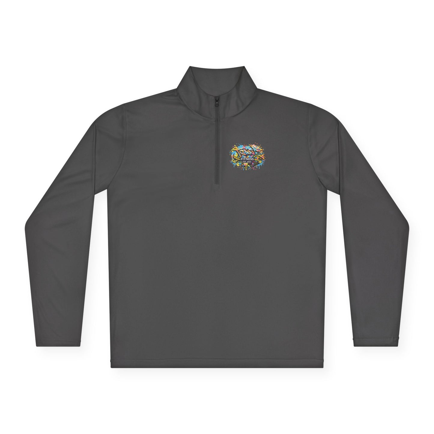 Men’s Performance Quarter-Zip Pullover - EST 2021 - JGRNZ Fitness
