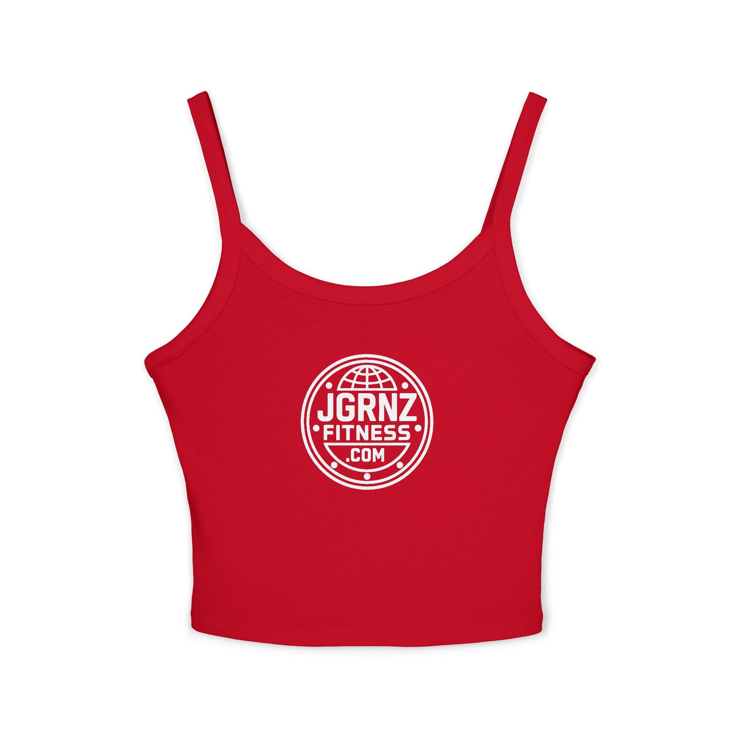 Women’s 52/48 Cotton/Poly Spaghetti Strap Tank -JGRNZ Fitness