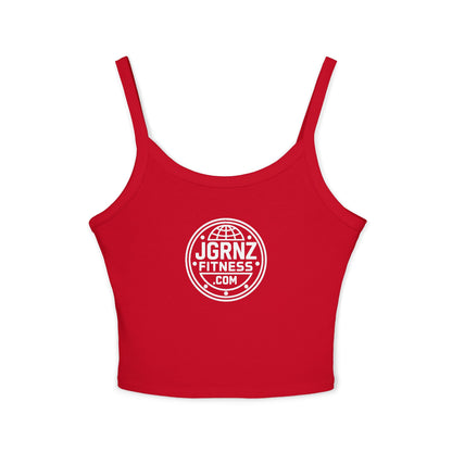 Women’s 52/48 Cotton/Poly Spaghetti Strap Tank -JGRNZ Fitness