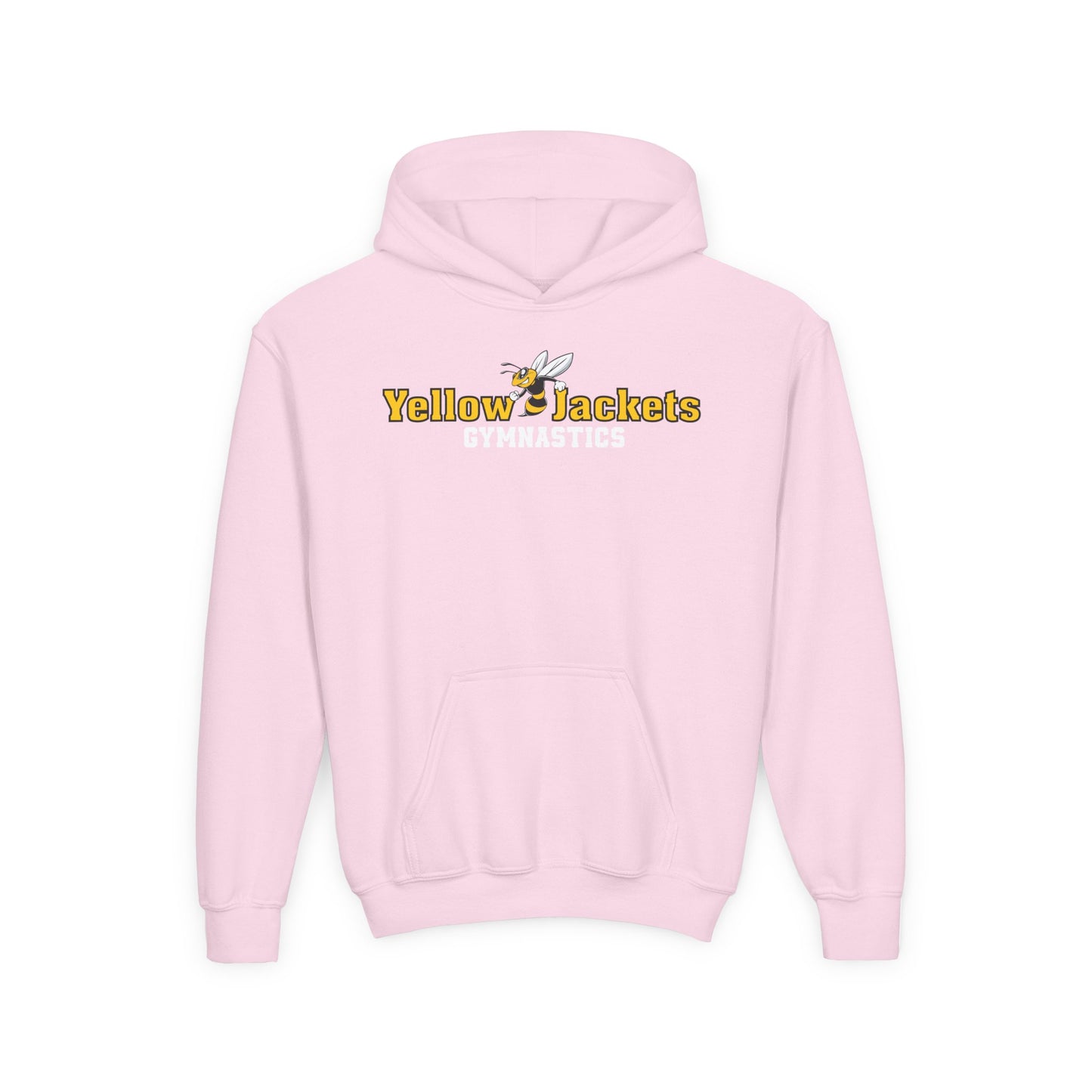 Youth Comfort Soft Hoodie - Yellow Jackets Gymnastics