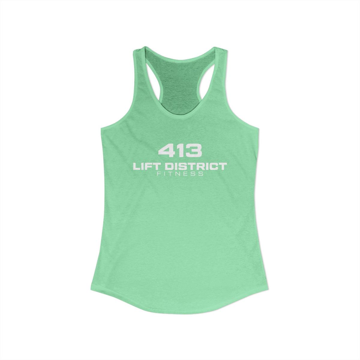 Ladies Racerback Tank - 413 - Lift District Fitness