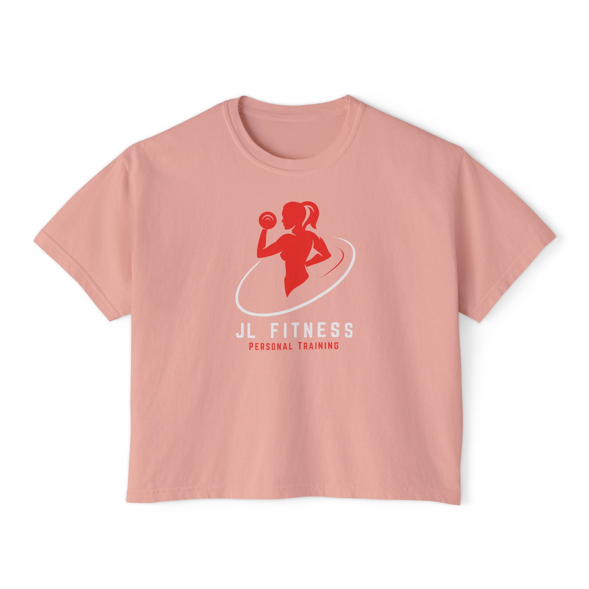 Women’s Oversized Boxy Tee - JL Fitness