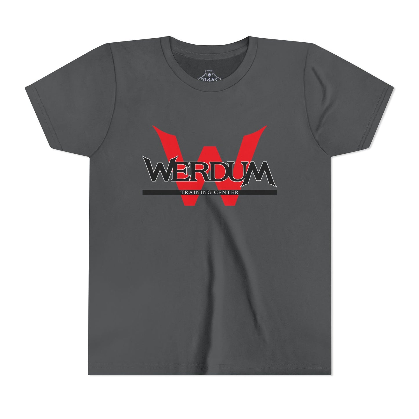 Youth Airlume Cotton Athletic  Tee - Werdum Training Center - Nantucket