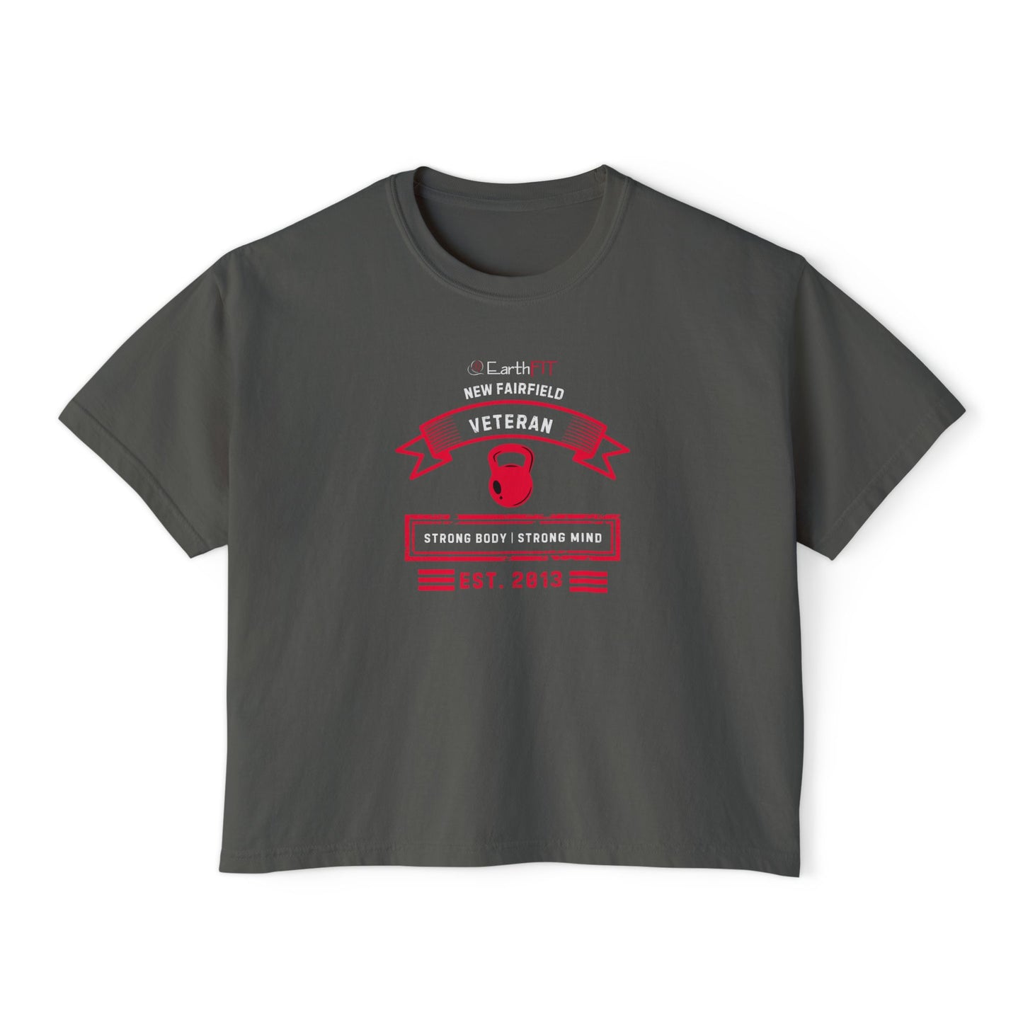 Women’s Oversized Boxy Tee - EF - Earthfit